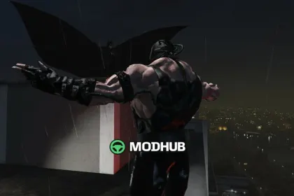 BANE v4 DELUXE (Addon Ped) для GTA 5 — 3