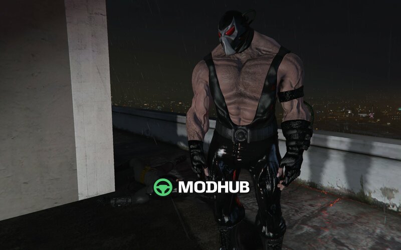 BANE v4 DELUXE (Addon Ped) для GTA 5