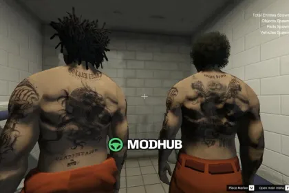 WEPA BROS.DELUXE (Addon Ped) для GTA 5 — 5