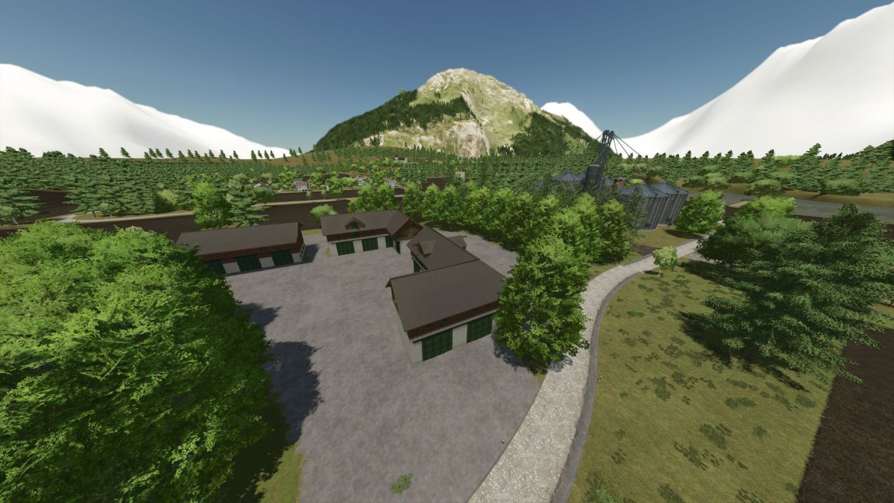 Легендарна Карта Bavaria — Атмосферна Німецька Ферма для Farming Simulator 25 - Скріншоти