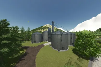 Legendäre Karte Bavaria — Atmosphärische Deutsche Farm für Farming Simulator 25 — 3