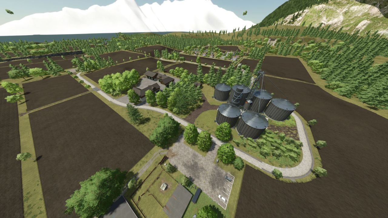 Легендарна Карта Bavaria — Атмосферна Німецька Ферма для Farming Simulator 25 - Скріншоти