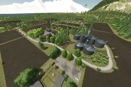 Legendäre Karte Bavaria — Atmosphärische Deutsche Farm für Farming Simulator 25 — 4