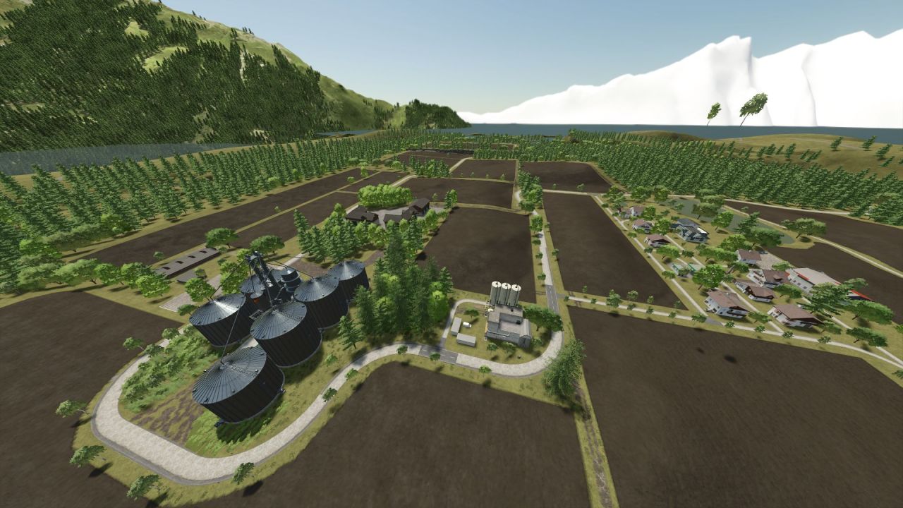 Легендарна Карта Bavaria — Атмосферна Німецька Ферма для Farming Simulator 25 - Скріншоти