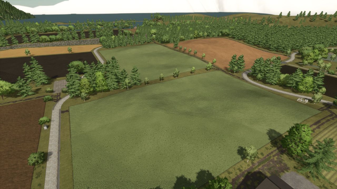 Легендарна Карта Bavaria — Атмосферна Німецька Ферма для Farming Simulator 25 - Скріншоти