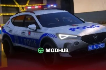 Патрульний SEAT 2020 Cupra Formentor ELS для GTA 5