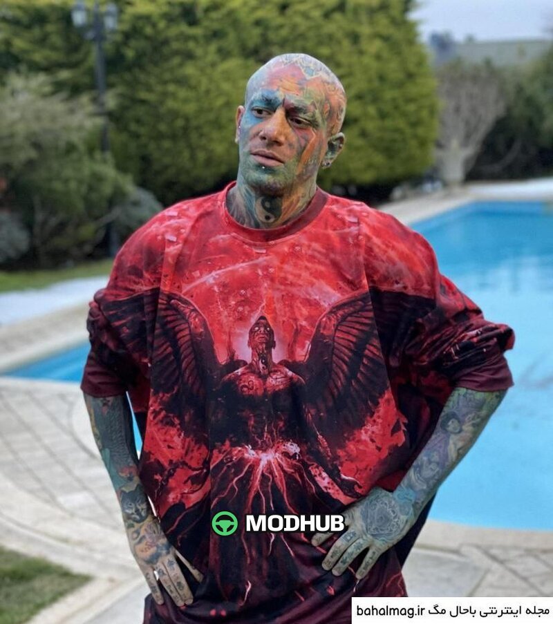 Skórka Amir Tataloo Red do GTA 5