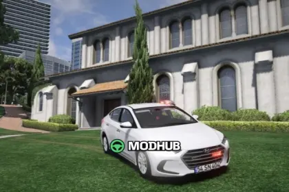 Поліцейський автомобіль Hyundai Elentra Limited 2017 для GTA 5