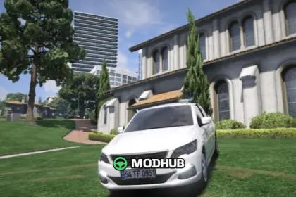 Пежо 2017 Peugeot 301 Turkish Unmarked Police для GTA 5