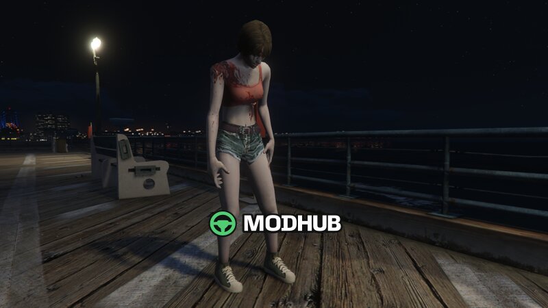 Resident Evil Classic Zombies MegaPack do GTA 5