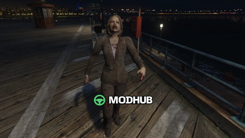 Resident Evil Classic Zombies MegaPack do GTA 5