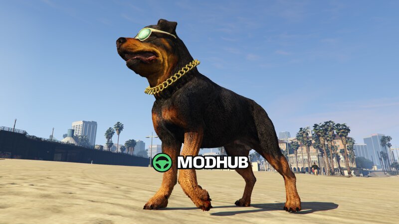 Ротвейлер COD Warzone для GTA 5