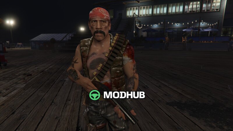 Skórka COD BO Danny Trejo do GTA 5