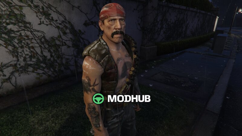 Skórka COD BO Danny Trejo do GTA 5