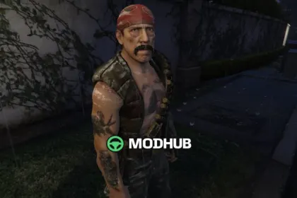 Skórka COD BO Danny Trejo do GTA 5 — 3