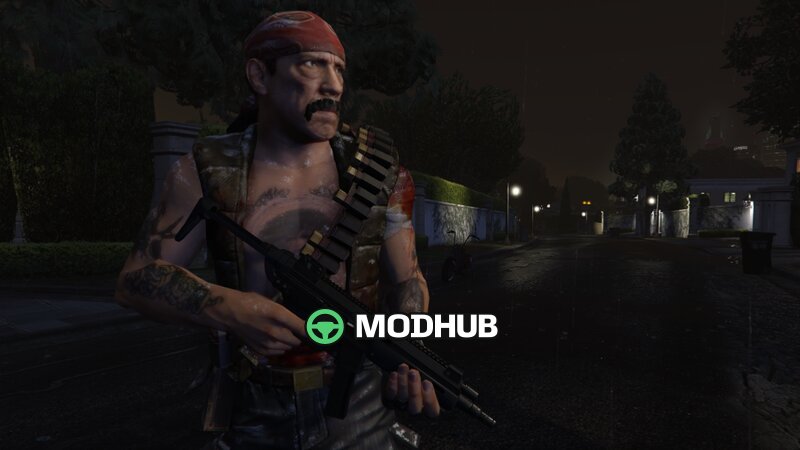 Skórka COD BO Danny Trejo do GTA 5