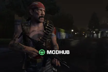Skórka COD BO Danny Trejo do GTA 5 — 6