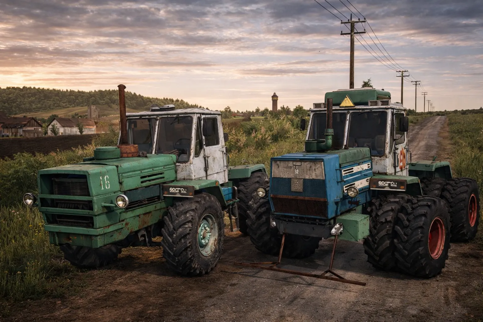 Мод на трактори ХТЗ T-150K для Фермер Симулятор 25