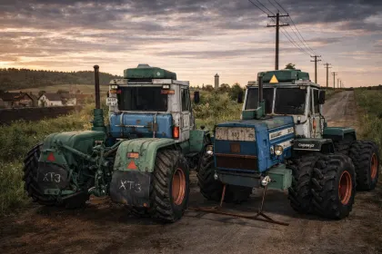 Мод на трактори ХТЗ T-150K для Фермер Симулятор 25