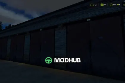 Мод на Легендарний Цегляний Гараж Brick Old Garage для FS25 — 4