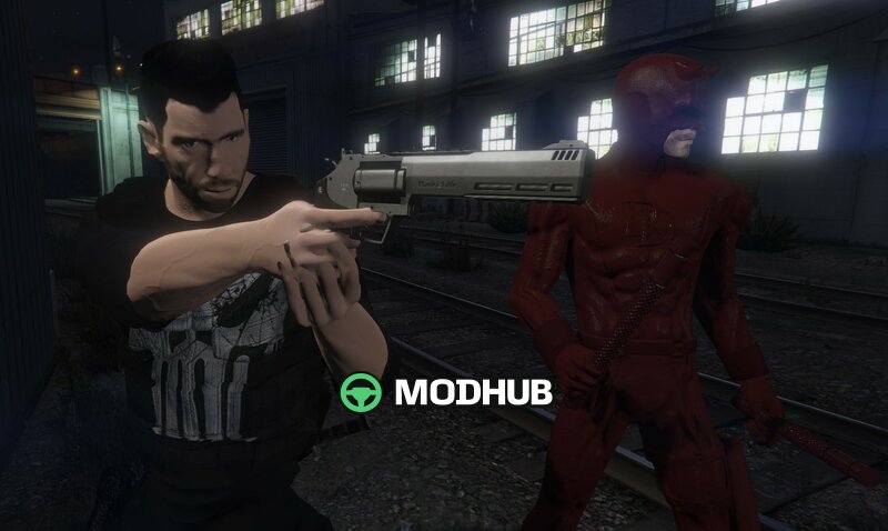Скін PUNISHER [Addon Ped] для GTA 5