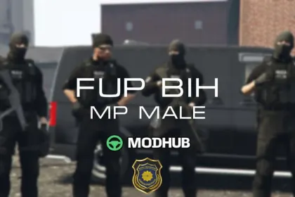 Комплект форми FUP BiH Policija [MP Male] для GTA 5