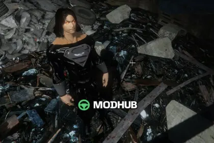 SUPERMAN BLACK [Addon Ped] для GTA 5 — 5