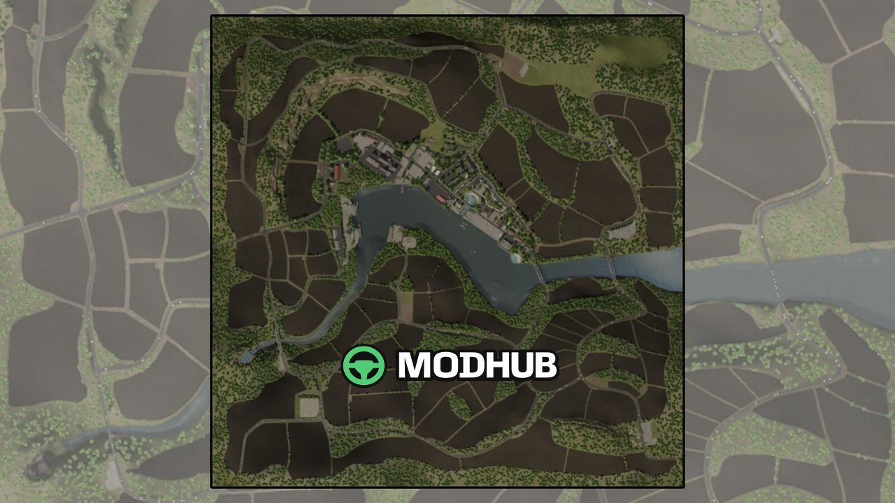 Новий Мод Карти The Peasant Valley — Атмосферна Французька Долина для FS25 - Скріншоти