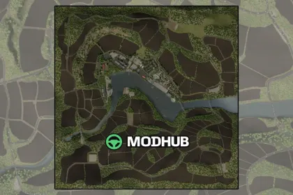 Новий Мод Карти The Peasant Valley — Атмосферна Французька Долина для FS25