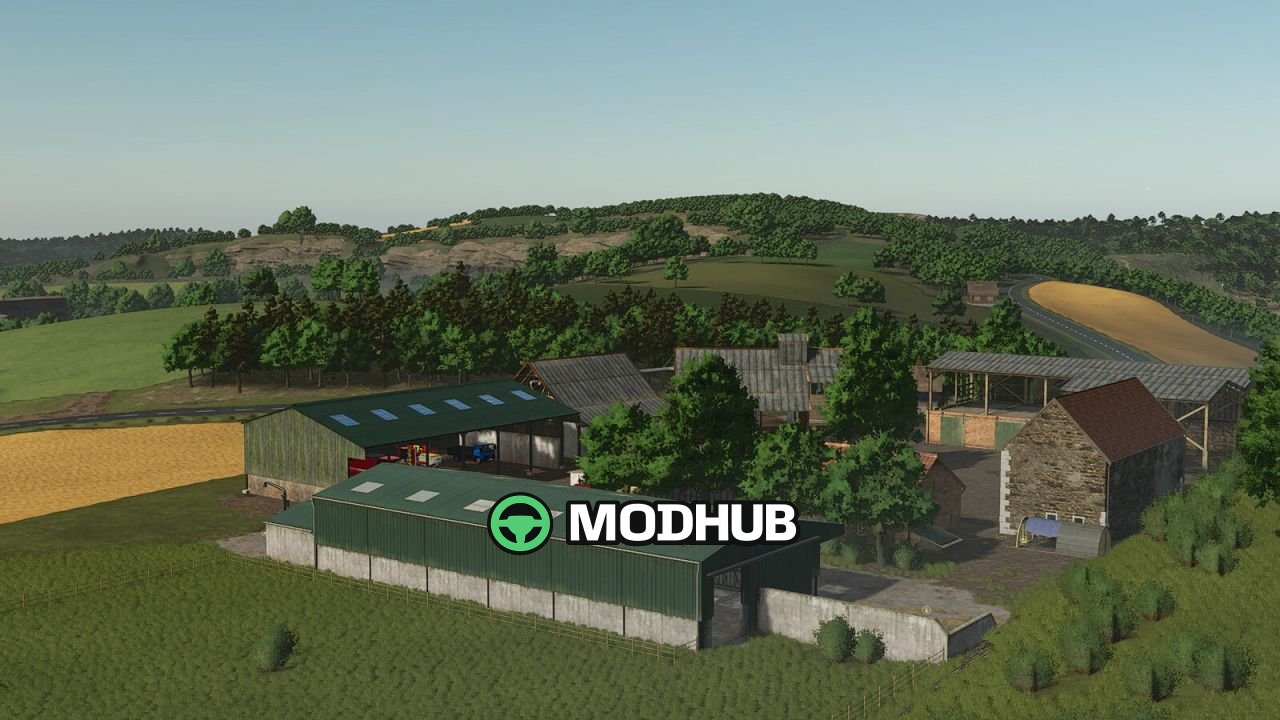 Новий Мод Карти The Peasant Valley — Атмосферна Французька Долина для FS25 - Скріншоти