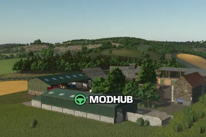 Новий Мод Карти The Peasant Valley — Атмосферна Французька Долина для FS25