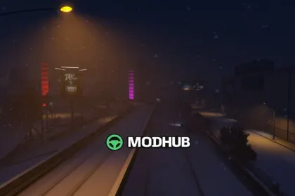 Реалістичні снігопади для GTA 5 — 2