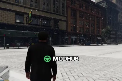 Реалістичні снігопади для GTA 5 — 6