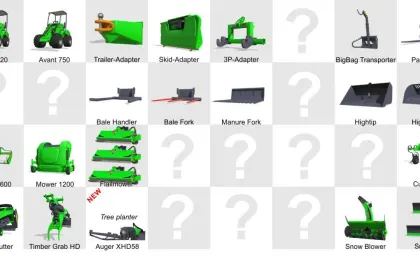 Легендарний Пакет Навантажувачів AVANT-Series (420/750) — Максимум Функцій у Farming Simulator 25