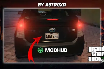 Pakistani Number Plates for GTA 5 — 4