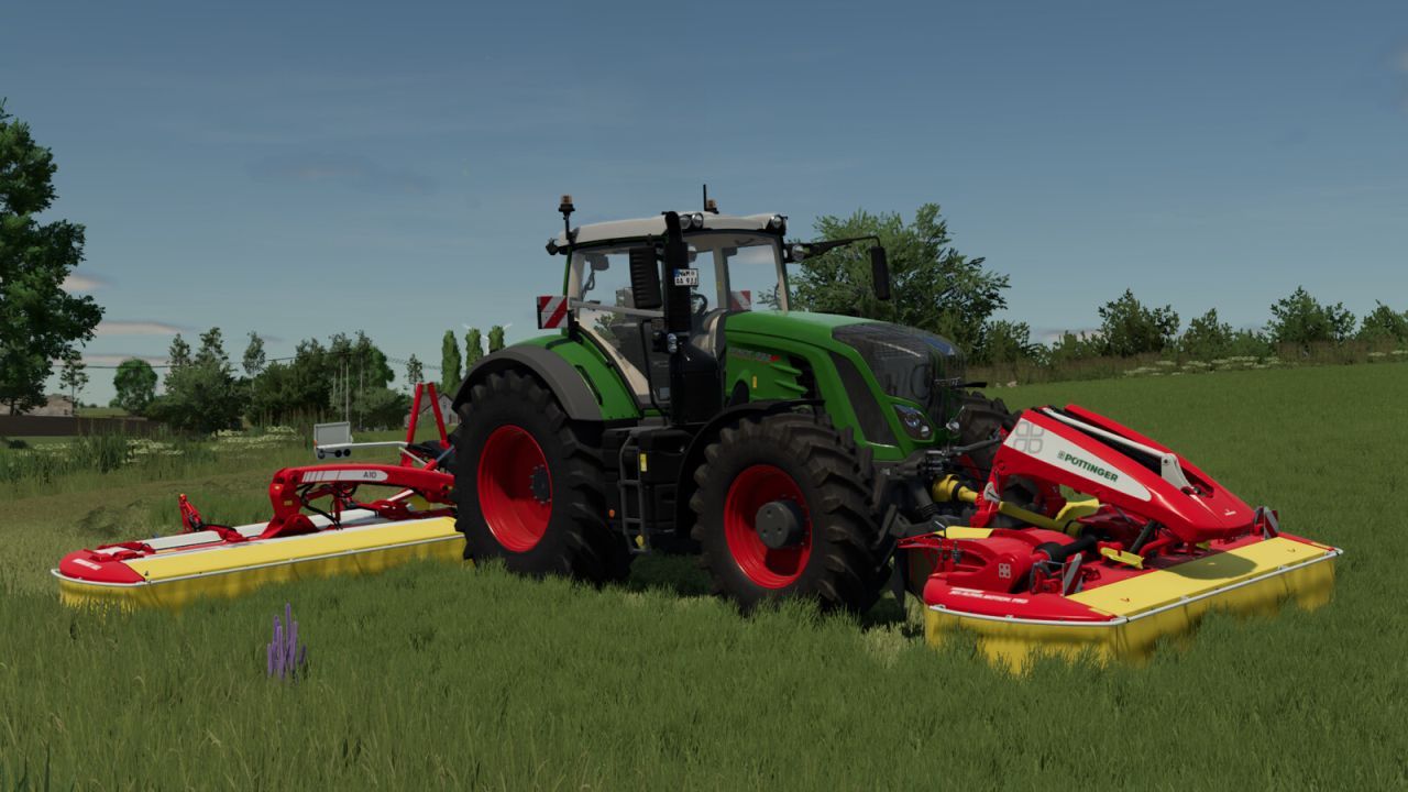 Leistungsstarker Traktor Fendt 900 Vario S4 — Schneller Flaggschiff für Große Felder in FS25