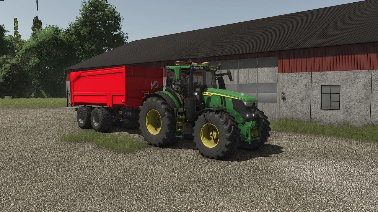 Трактор John Deere 6R Edit для Farming Simulator 25