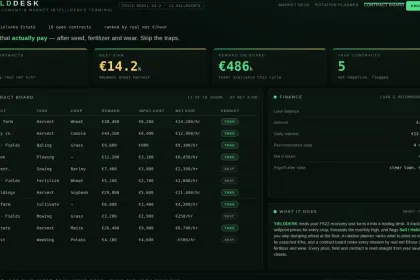 Термінал YIELDDESK для Farming Simulator 22 — 3