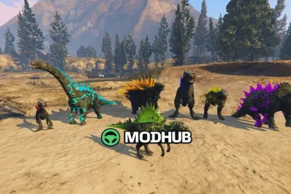 Трактор John Deere 8R для GTA 5 — 4