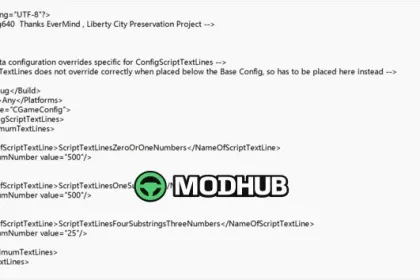 Gameconfig for NVE and LCPP v1.0.3586 for GTA 5