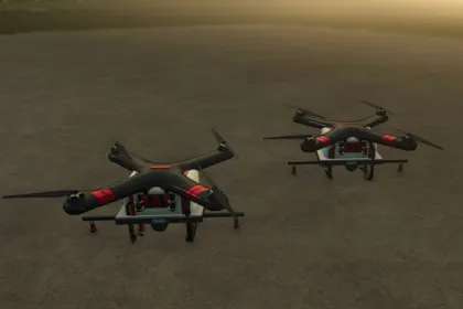 Агро-дрон AeroSpray S70L для Farming Simulator 25