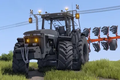Трактор John Deere 8000 Series Dark Style для Farming Simulator 25 — 2