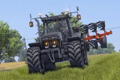 Трактор John Deere 8000 Series Dark Style для Farming Simulator 25 — 5
