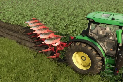 Ефективний Плуг Akpil KM180 4+1+1 для Середніх і Великих Полів у Farming Simulator 25 — 2