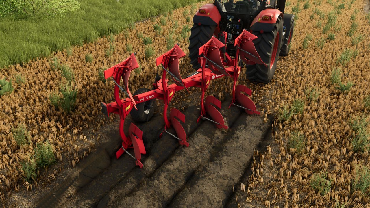 Ефективний Плуг Akpil KM180 4+1+1 для Середніх і Великих Полів у Farming Simulator 25