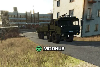 Вантажівка MAN 8×8 Utility Truck V1.0 для FS25