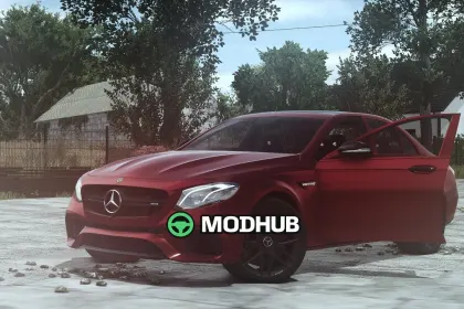 Автомобіль Mercedes-Benz E63S AMG 2018 V1.0.0.8 для FS25