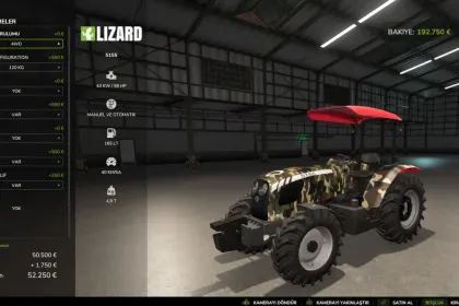 Трактор Tumosan 5155 для Farming Simulator 25 — 2