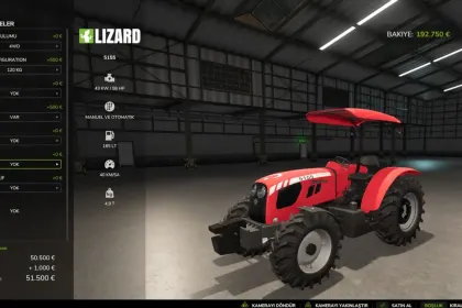 Трактор Tumosan 5155 для Farming Simulator 25 — 3