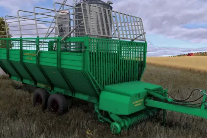 Напівпричіп з переднім навантаженням TPF-45 для Farming Simulator 25